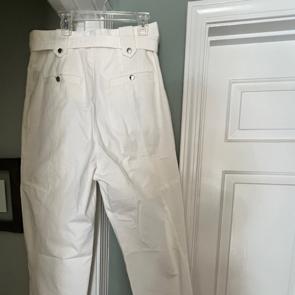 Size 8 Isabel Marant 100% cotton pants. High rise, deep pockets & super classy! - Picture 10 of 11